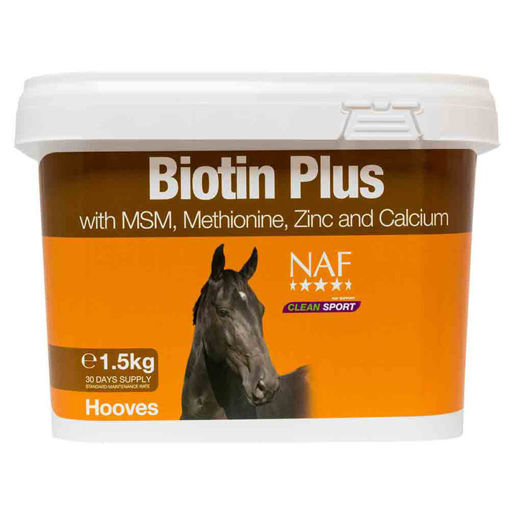 Biotyna dla koni z dodatkiem MSM  NAF Biotin Plus