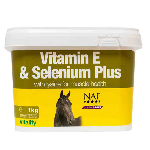 Witaminy dla koni NAF Vitamin E & Seleniu Plus